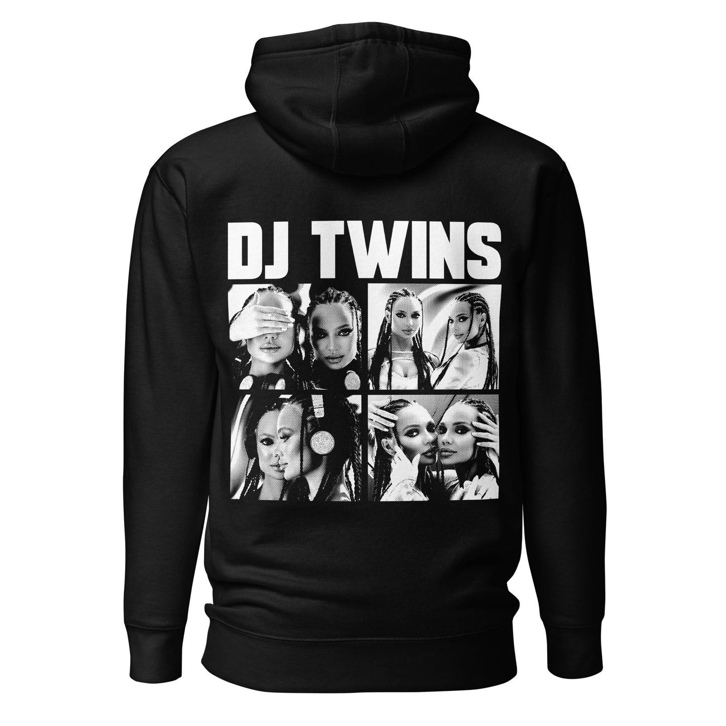 DJ TWINS Collage Hoodie