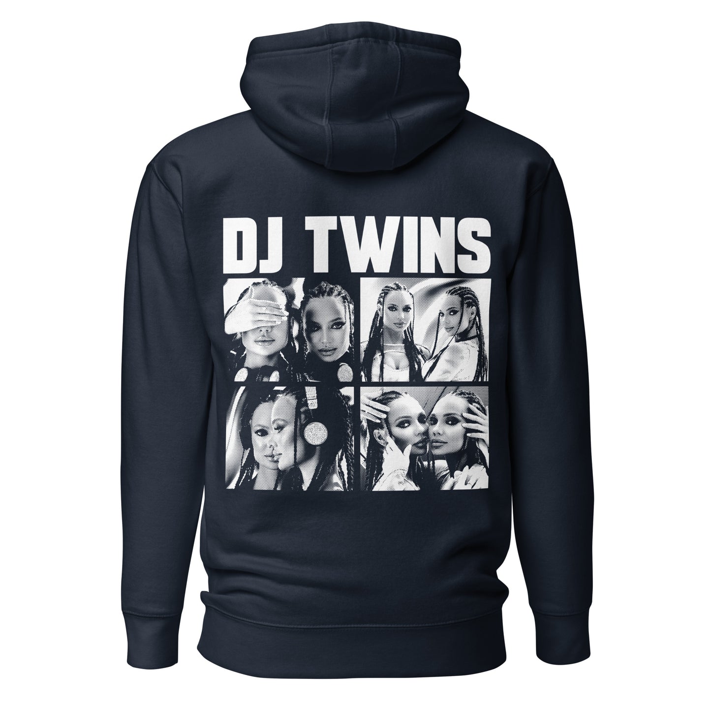 DJ TWINS Collage Hoodie